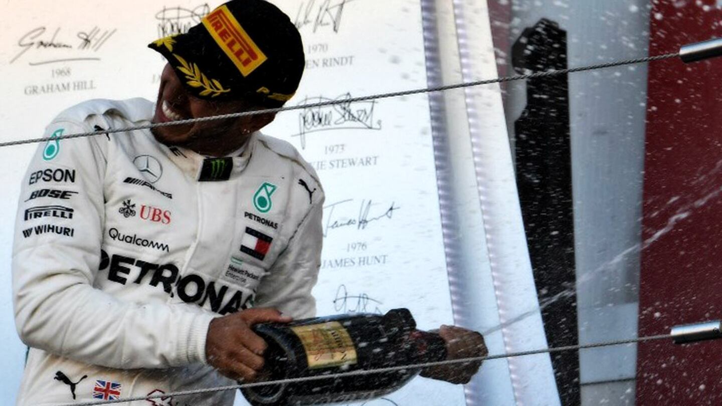 ¡Lewis Hamilton selló el pentacampeonato de Fórmula 1 en el GP de México!