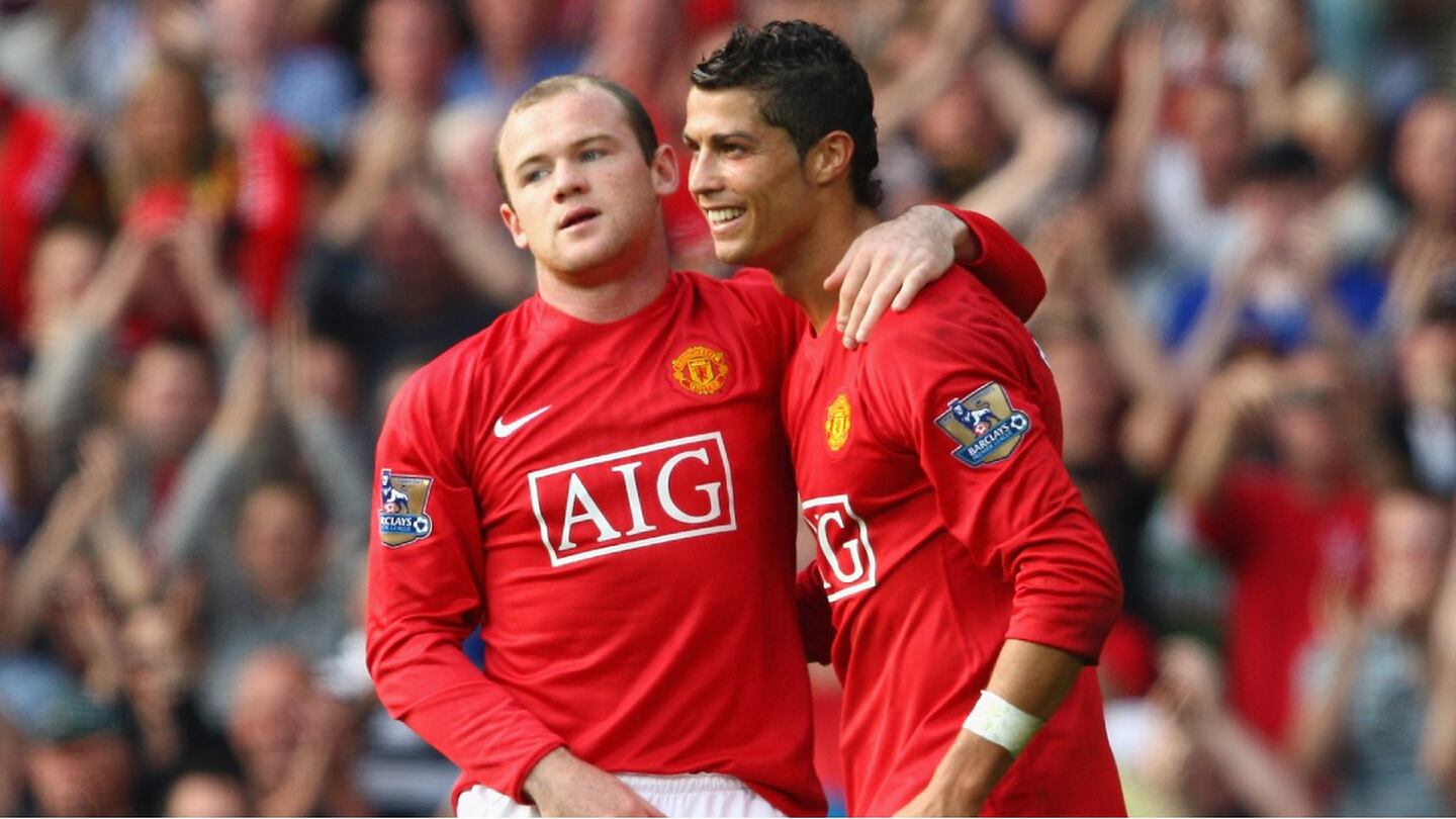 Wayne Rooney celebra el regreso de Cristiano Ronaldo al Manchester United