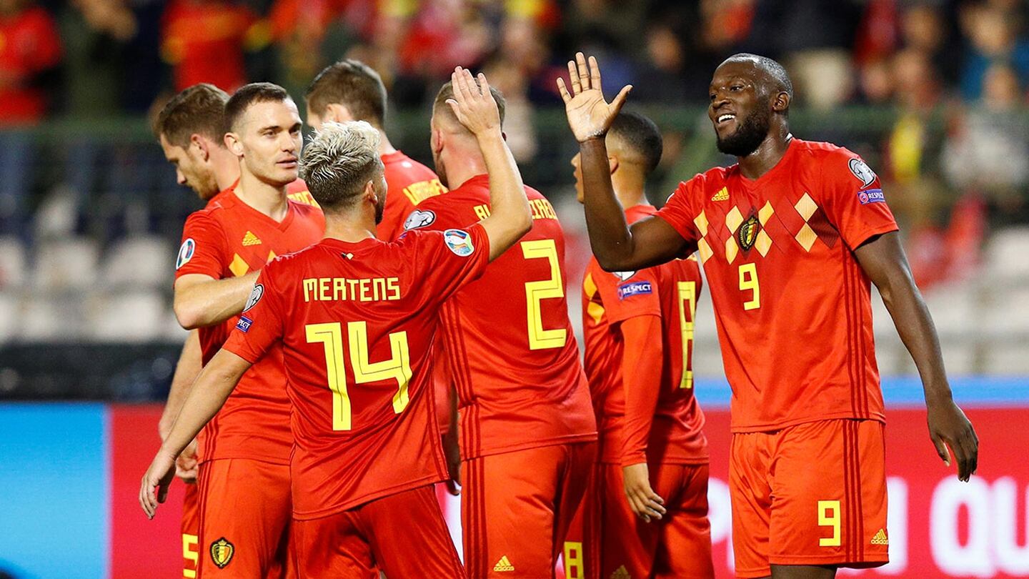 Bélgica aplastó a San Marino por 9 a 0 y se clasificó a la Euro 2020