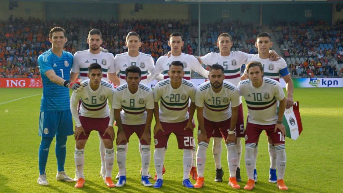 México Sub 22 viaja a Toulon tras paliza de Holanda