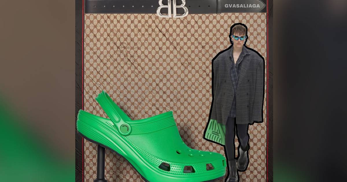 Crocs stilettos? Balenciaga los presenta para su colección 'Clones' – El  Financiero