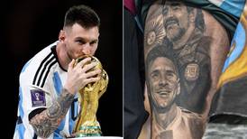 ‘Tatuajes de tus goles llevo’: Messi y la fiebre de tatuajes en aficionados argentinos