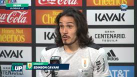 Cavani: “México jugó por muchos momentos bien, pero no concretó”