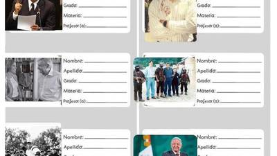 Regreso a clases 2022: Morena lanza etiquetas para cuadernos con imágenes de AMLO