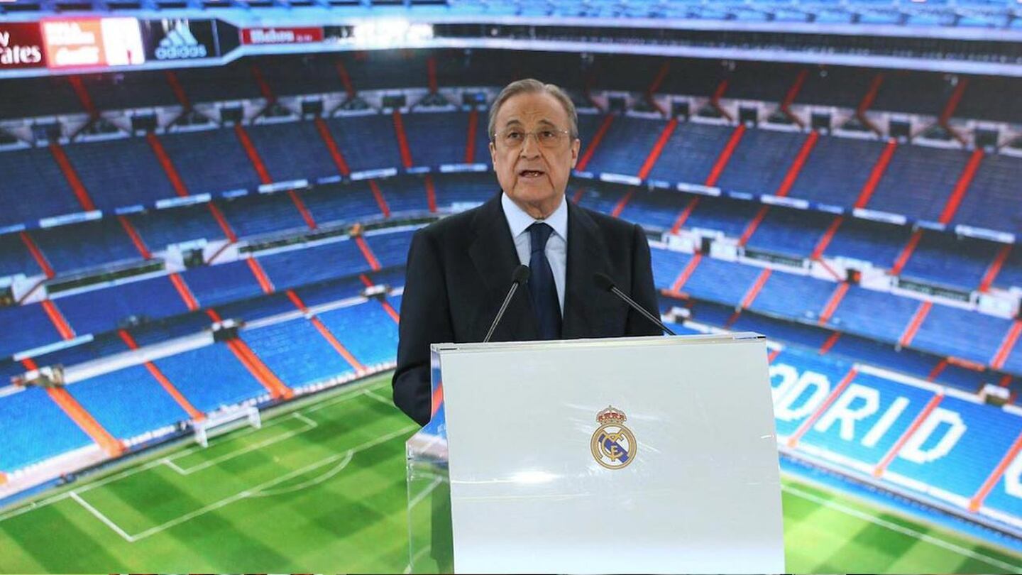 Florentino Pérez asegura que el nuevo Santiago Bernabéu será 'el mejor estadio del mundo'
