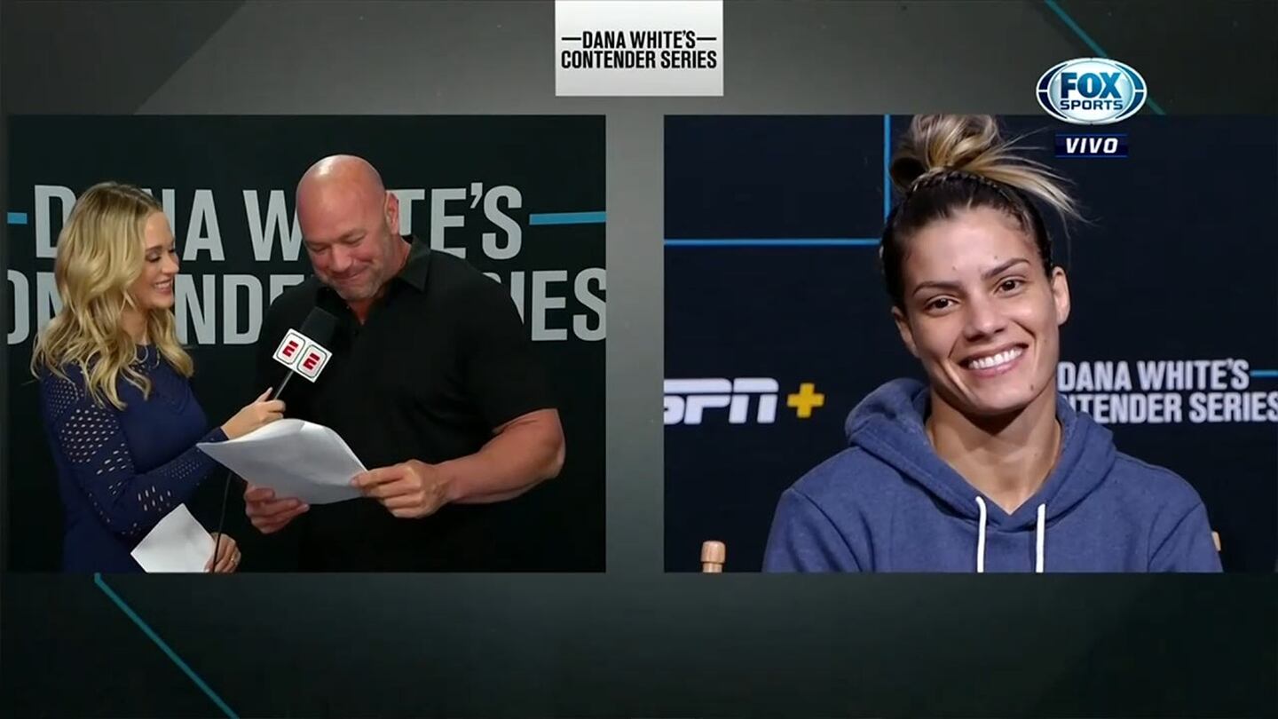 Dana White otorgó tres contratos para UFC en la novena semana de Contender Series