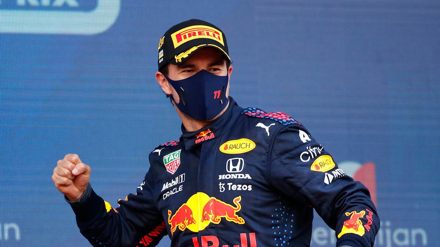 El piloto mexicano se mostró confiado con el Red Bull (Reuters)