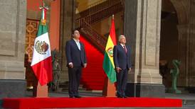 AMLO recibe a Luis Arce, presidente de Bolivia, en Palacio Nacional