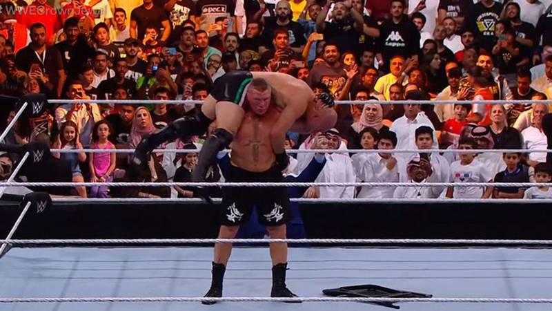 ¡Brock Lesnar tomó revancha y venció a Caín Velásquez!