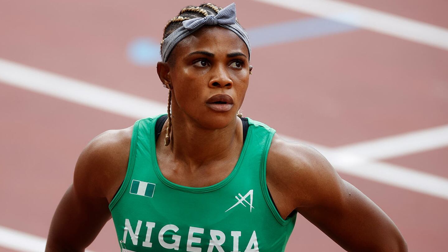 La nigeriana ya se había clasificado a las semifinales de 100m (Reuters)