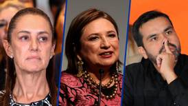 Elecciones 2024: ¿Dónde serán los cierres de precampañas de Sheinbaum, Gálvez y Máynez?
