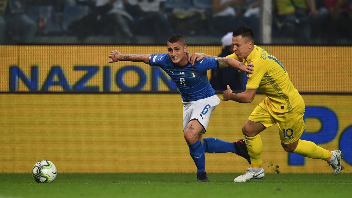 Italia no pudó con Ucrania y lleva cuatro meses sin ganar