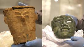 México recupera dos piezas arqueológicas; las devolvió un coleccionista de EU