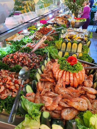 Todos los mariscos que puedas comer! Restaurantes con buffet de mar en la  CDMX – El Financiero