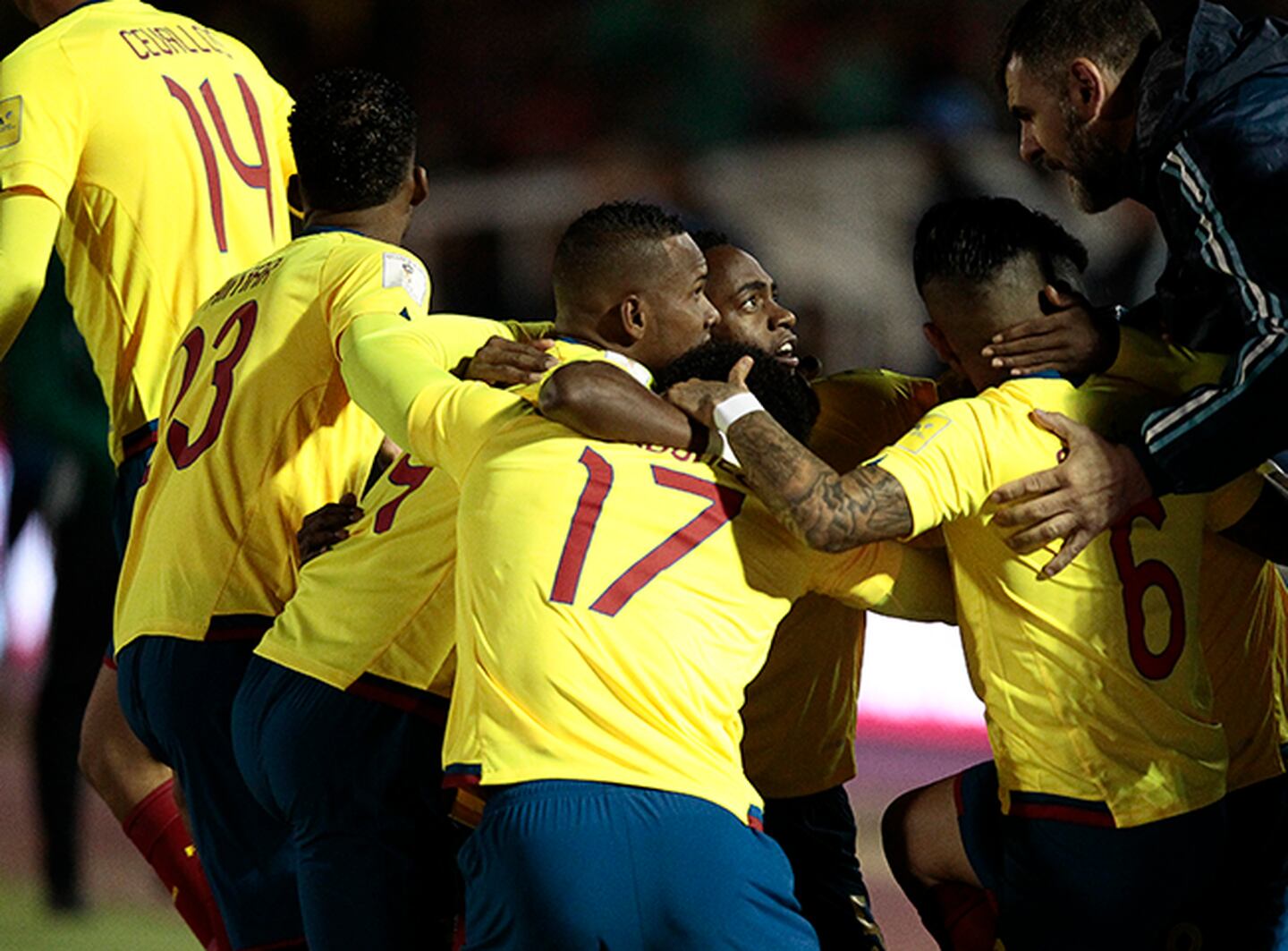 Sancionan por indisciplina a jugadores de la Selección de Ecuador