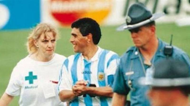 A 25 años del positivo y el último partido de Maradona en la Selección Argentina