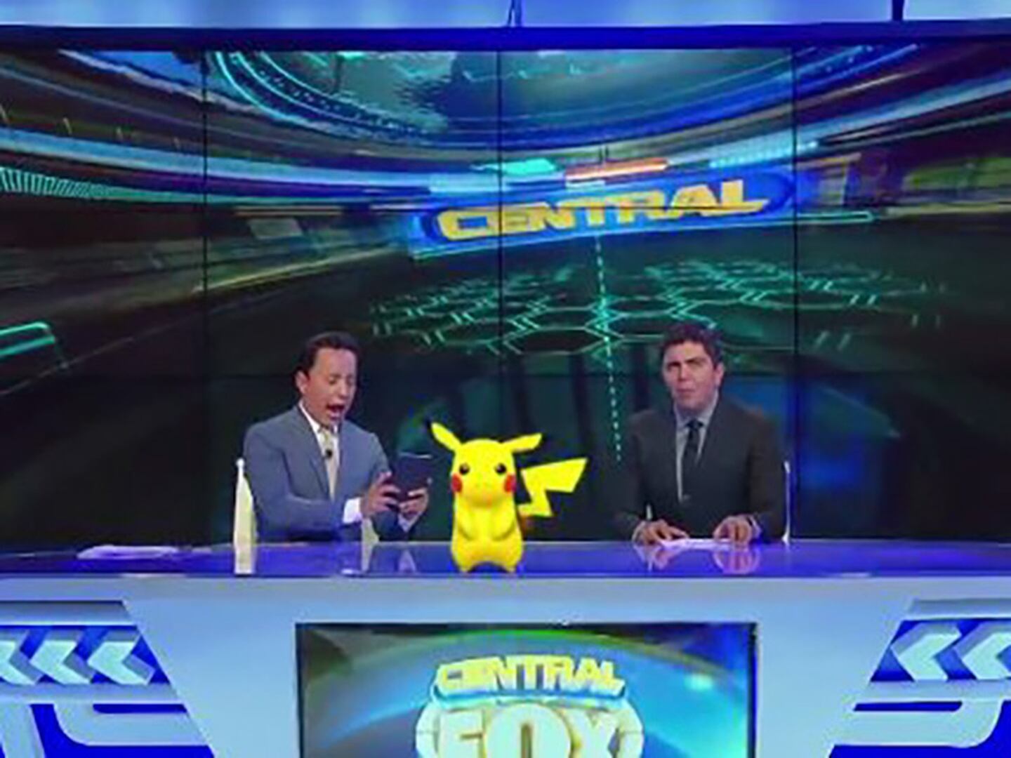 Pikachu se apareció en Central FOX