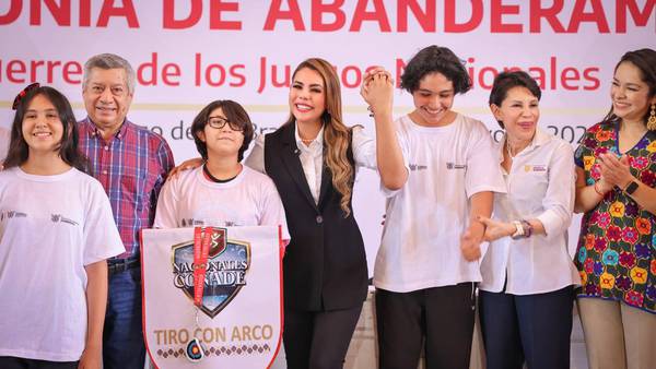 Abandera Evelyn Salgado a la delegación que representará a Guerrero en los Juegos Nacionales CONADE 2024