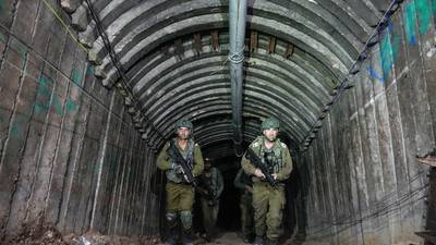 Israel descubre mega túnel en Gaza; se habría usado para preparar el ataque de Hamás en octubre