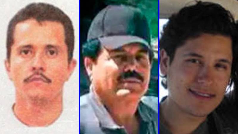 Nemesio Oseguera, el Mencho, Ismael El Mayo Zambada, y Alfredo Guzmán Salazar salieron de la lista de los más buscados de la DEA.