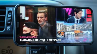 Rusia suspende operaciones de la red de Navalny por considerarla ‘extremista’
