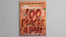 '100 muertes al día': The Guardian Weekly dedica su portada a la guerra contra el narco en México