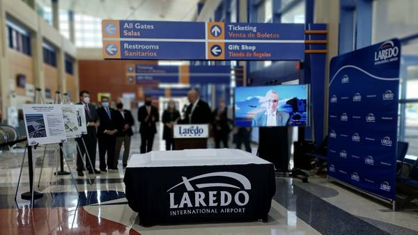 Invertirán 34 md en aeropuerto internacional de Laredo, Texas