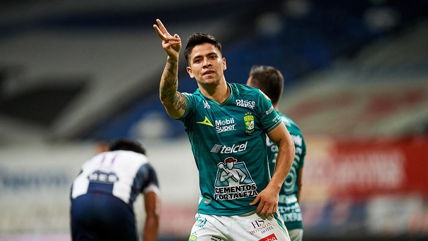 Víctor Dávila acumula cuatro goles en lo que va del Guard1anes 2021 (MEXSPORT)