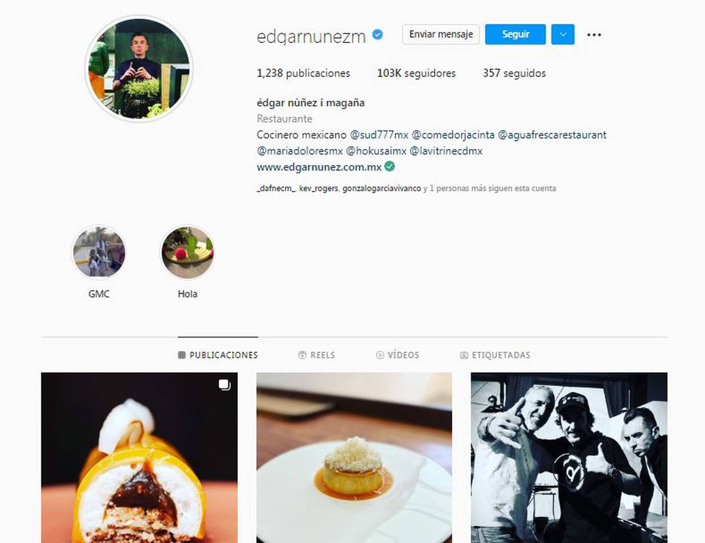 Chef Édgar Núñez exposes Colombian influencer for asking for 'free food'