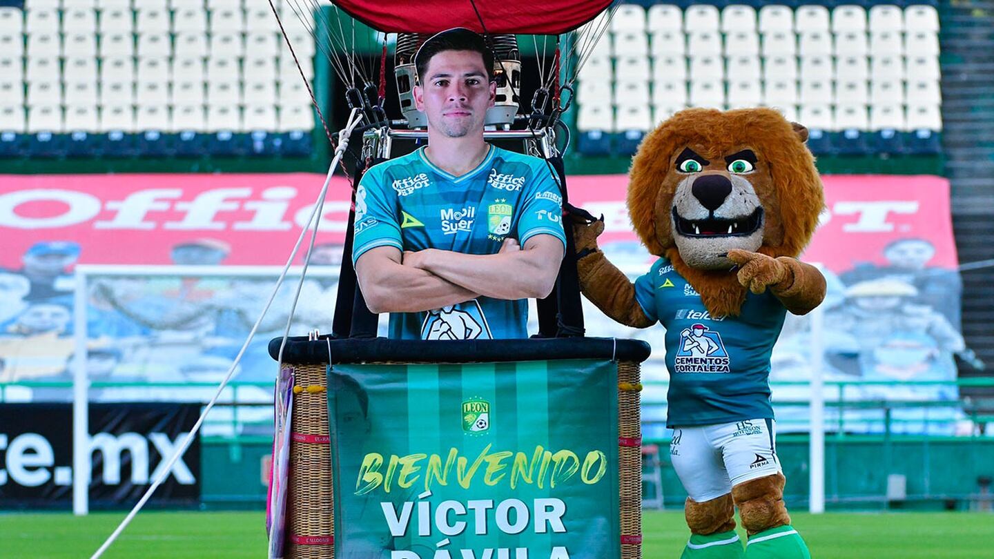 ¡El campeón ya tiene a su primer refuerzo! Víctor Dávila es nuevo jugador del León