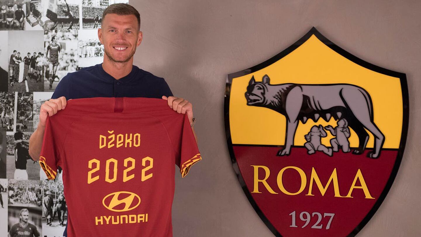 ¡Renueva los goles! Edin Dzeko, hasta 2022 con la Roma