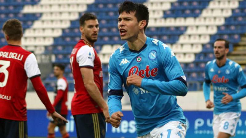 ¡'Chucky' lo vuelve a hacer! Hirving Lozano inició el 2021 con gol en la victoria del Napoli sobre el Cagliari