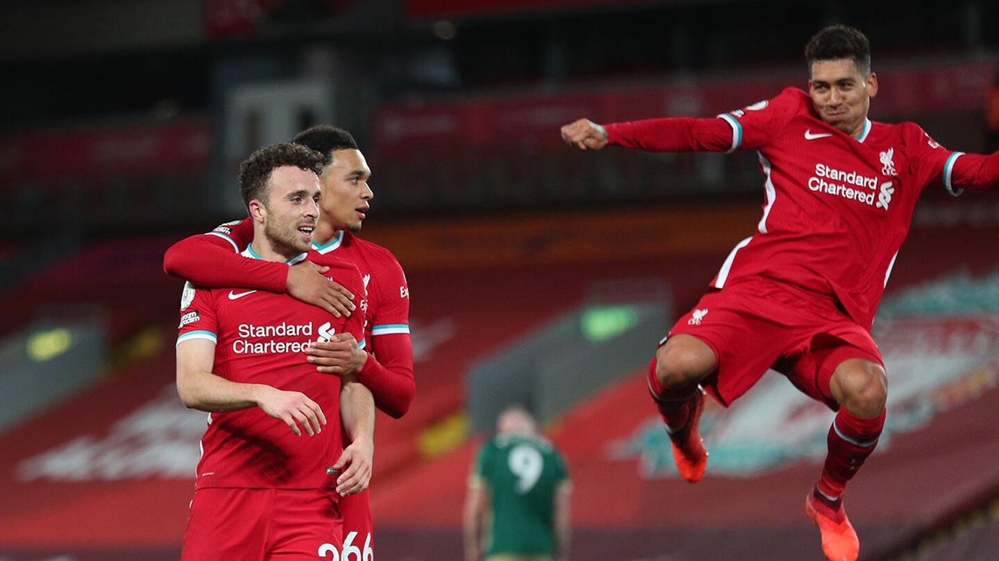 Liverpool ya es segundo en la Premier League tras victoria sobre el Sheffield United