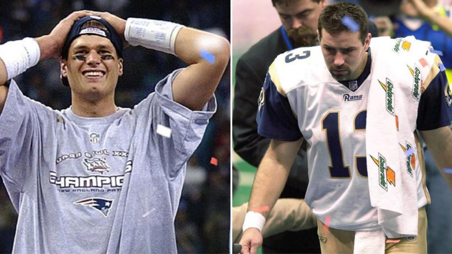 ¡Cómo han pasado los años! La transformación de Patriots y Rams desde el Super Bowl XXXVI
