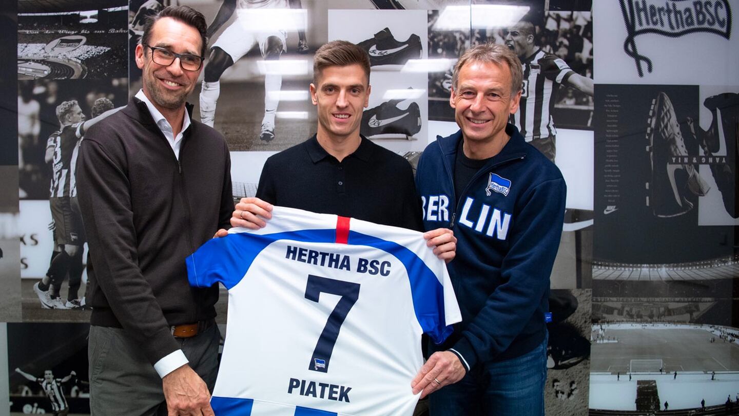 Piatek es nuevo jugador del Hertha Berlín
