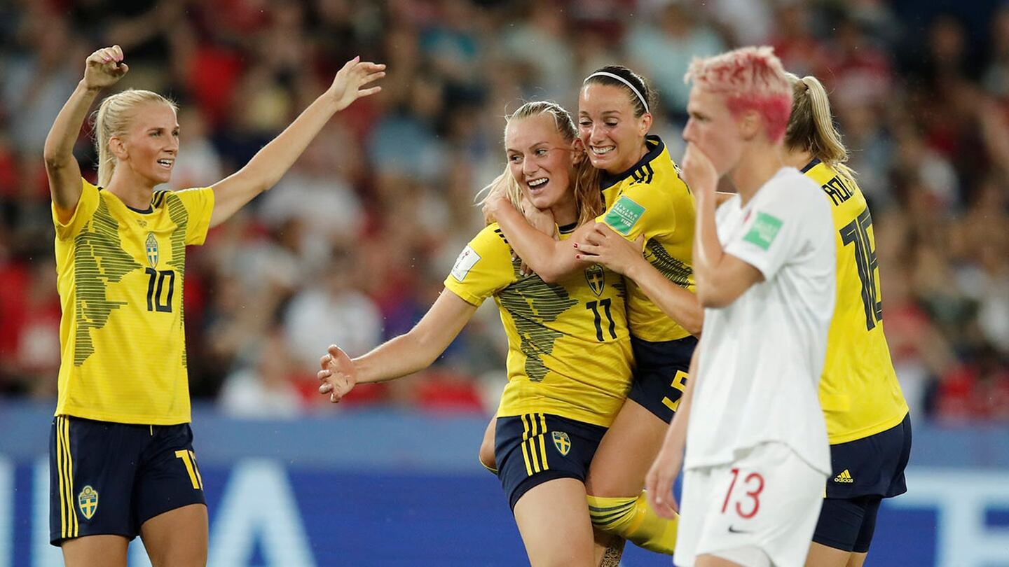 Suecia dio la campanada contra Canadá en el Mundial Femenino