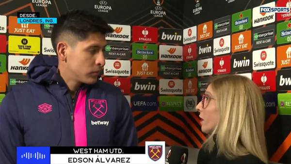‘Pudo ser uno de nuestros mejores partidos’: Edson se fue triste, pero orgulloso del West Ham en Europa League