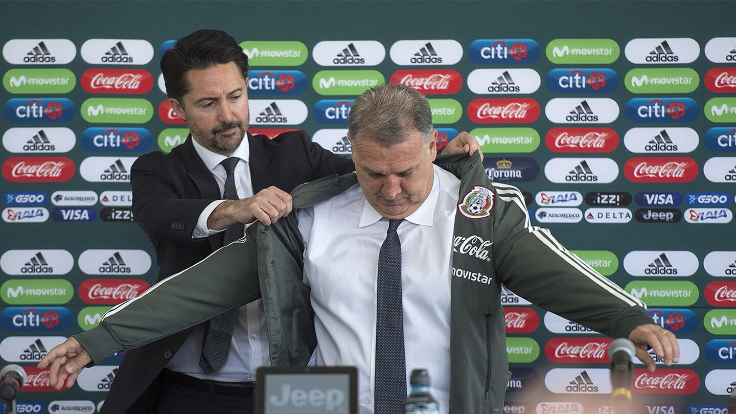 Gerardo Martino fue presentado como nuevo director técnico de la Selección Mexicana