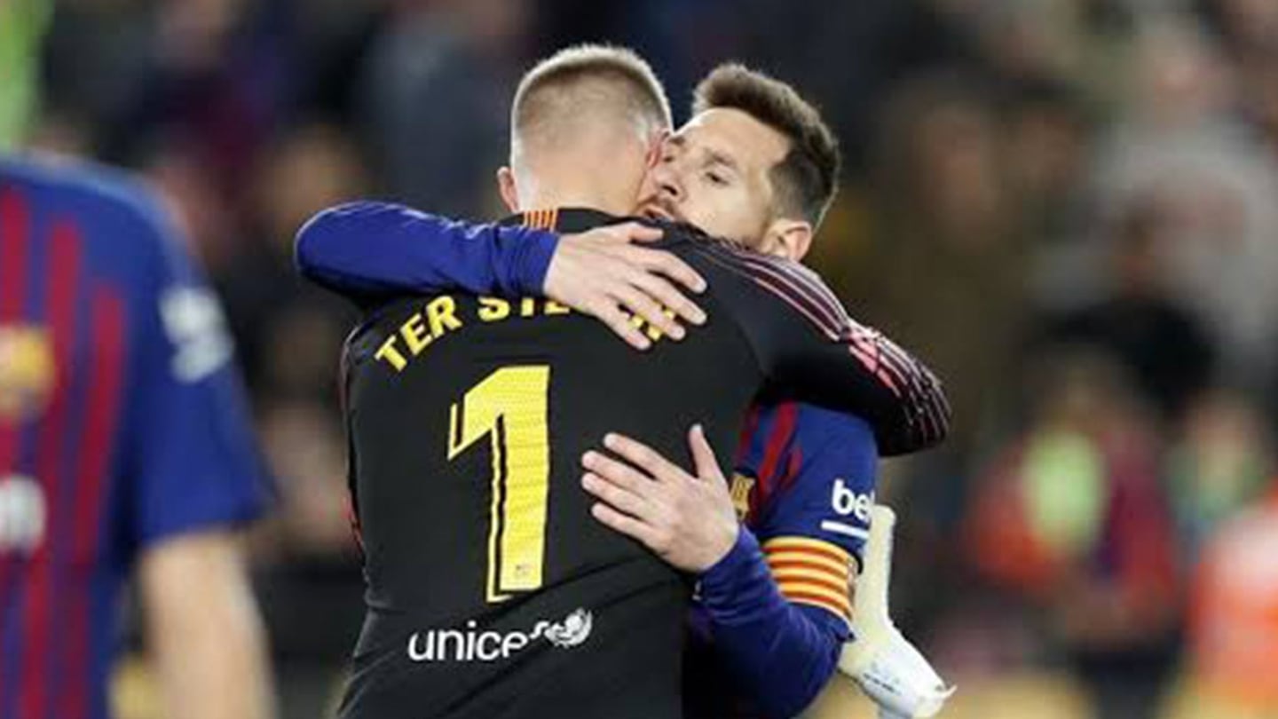 La tristeza de Ter Stegen por no poder enfrentar a Messi
