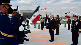 Día de la Bandera: AMLO encabeza ceremonia en Campo Marte
