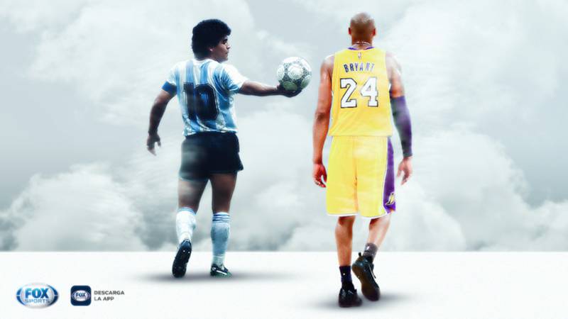 Maradona y Kobe Bryant, las leyendas que el 2020 vio morir