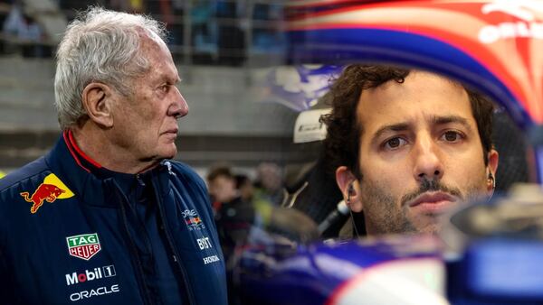 Helmut Marko sobre el mal momento de Daniel Ricciardo: ‘Tiene un problema mental’
