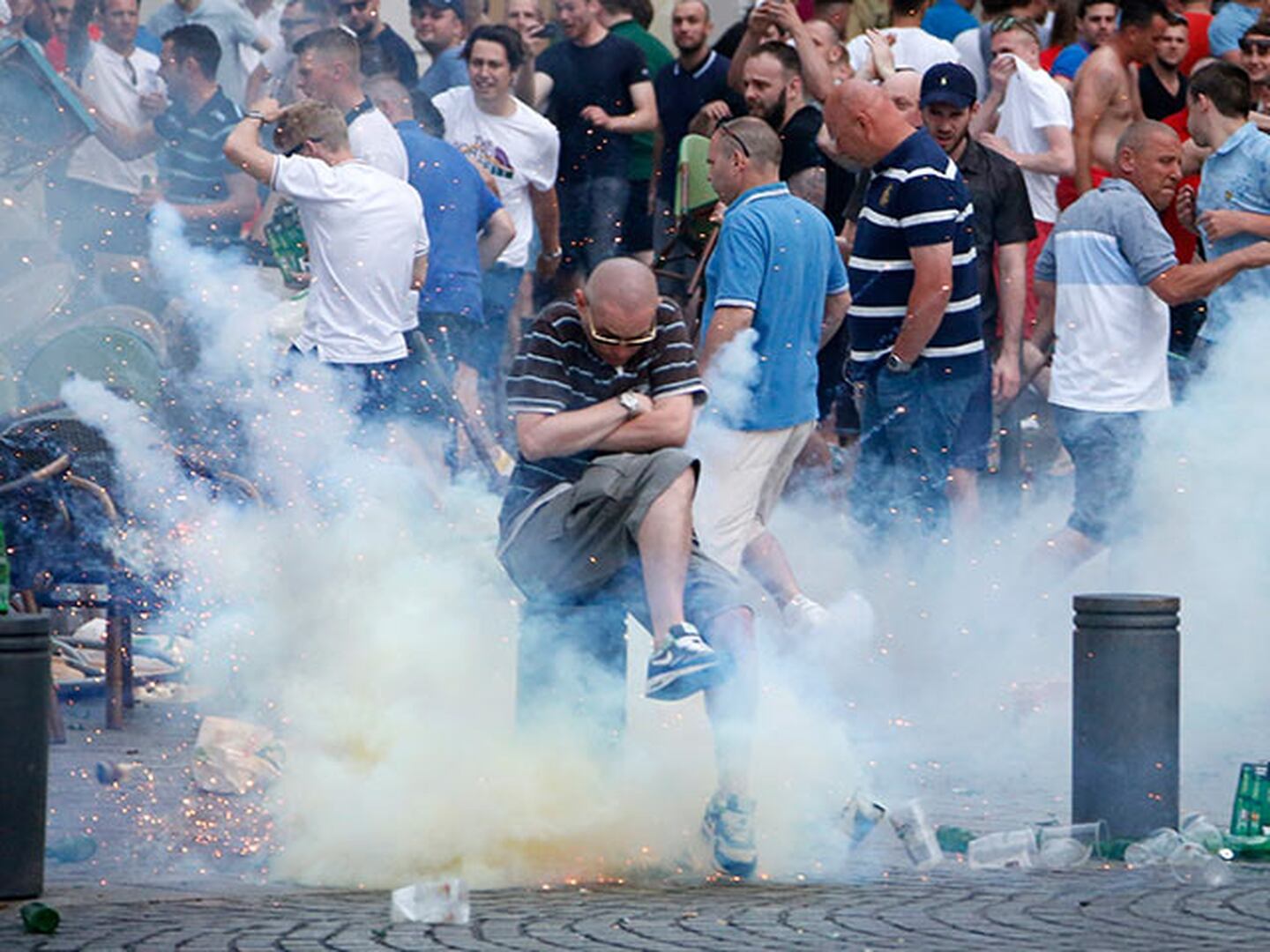 Hechos de violencia han empañado la Eurocopa