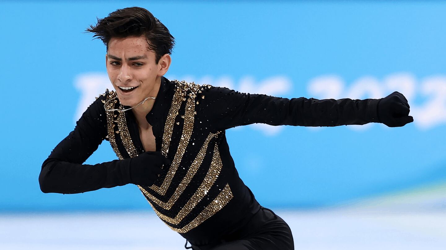 El mexicano Donovan Carrillo clasificó a la final de patinaje artístico en Pekín 2022