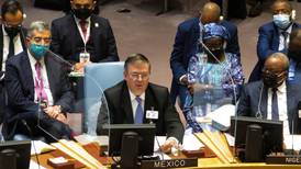 Ebrard lleva reclamo de AMLO a la ONU: que termine el bloqueo a Cuba