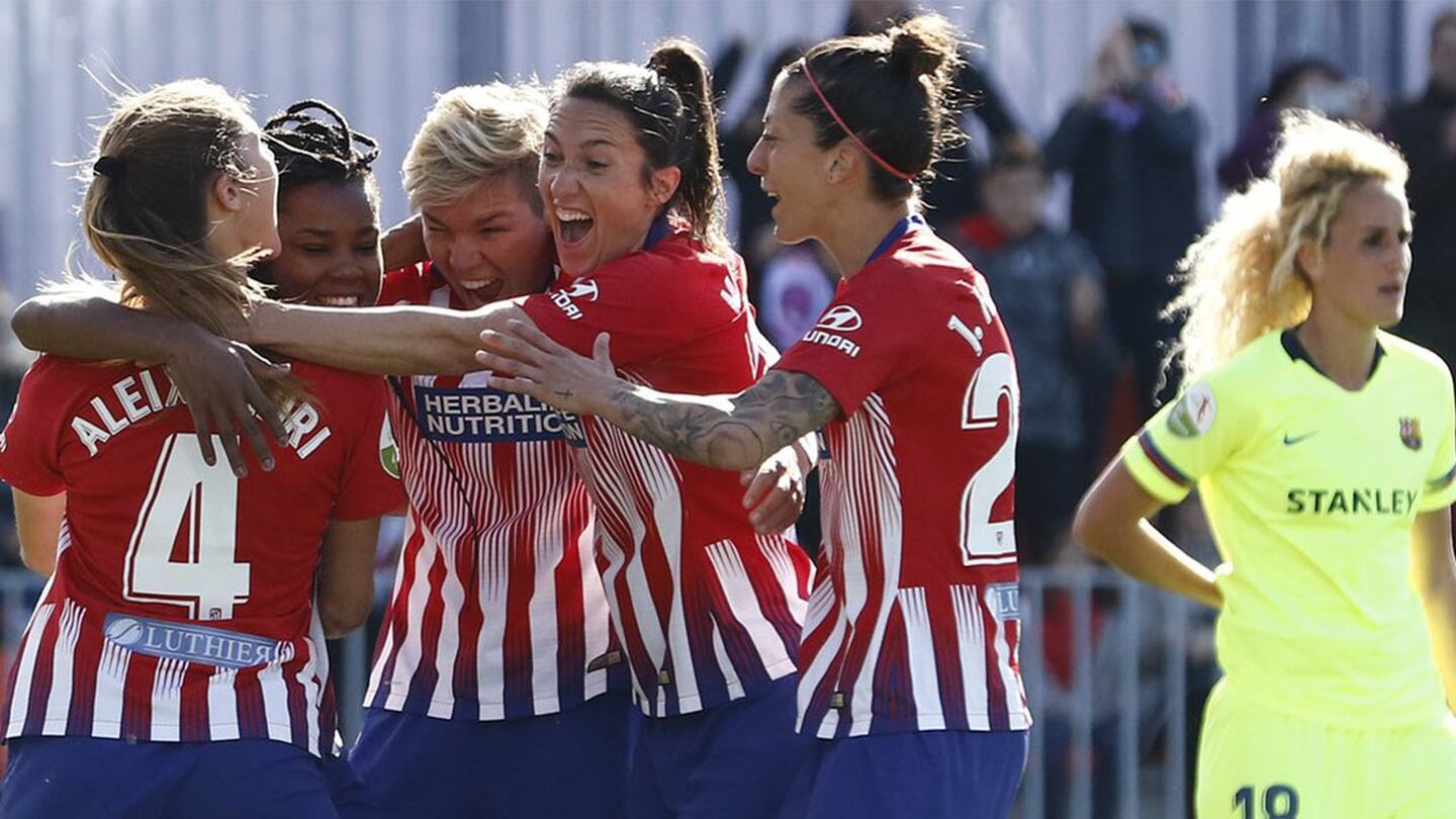 Futbol femenil, rentable y en expansión para Atlético de Madrid