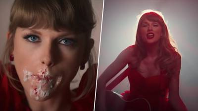 ‘El video más rojo de la historia’, Taylor Swift estrena nuevo clip de ‘RED’