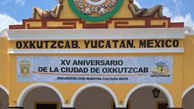 Incendian palacio municipal de Oxkutzcab en Yucatán