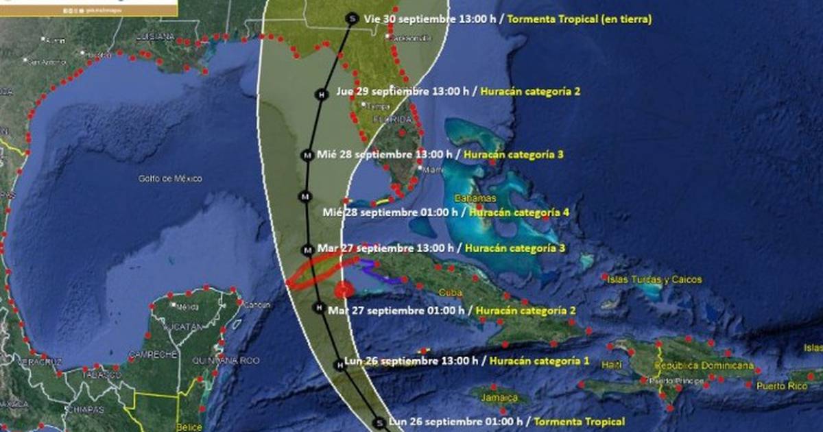 Tropical Storm Ian will hit the coasts of Quintana Roo and Yucatan – El Financiero