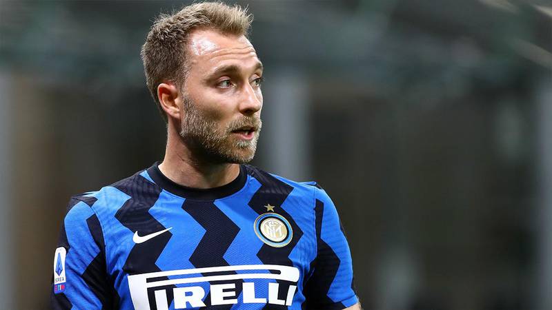 Inter de Milán celebró la vuelta a casa de Christian Eriksen